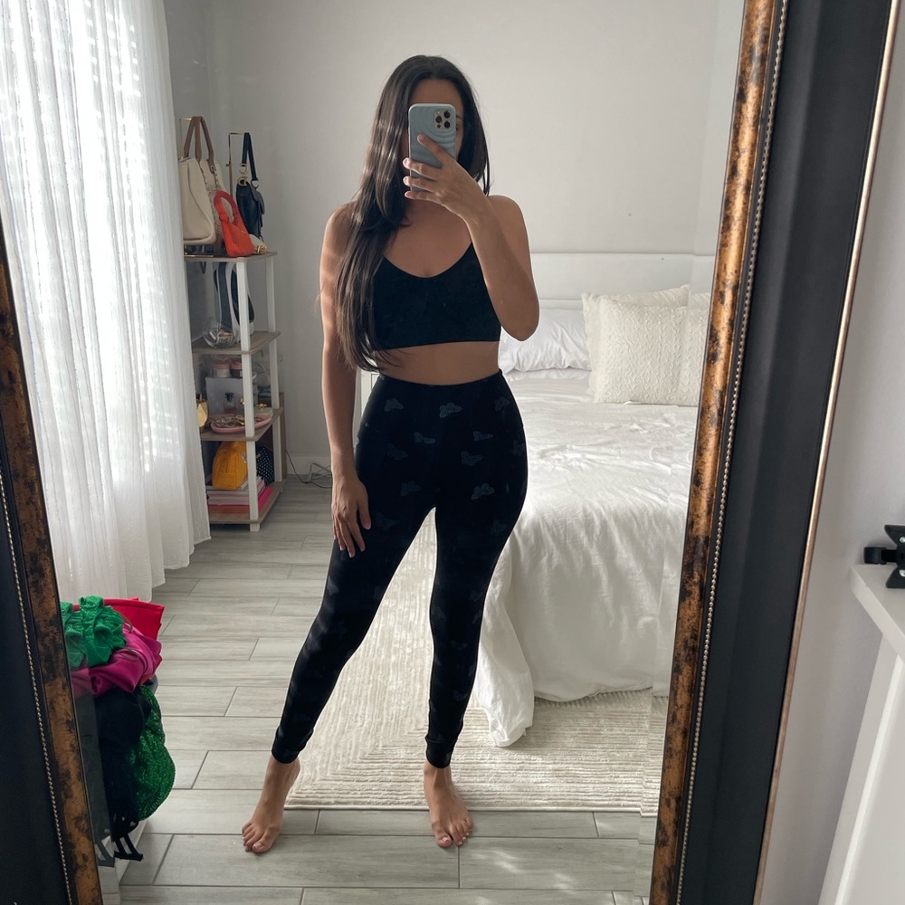 Beyond Yoga Butterfly Shine High-Waisted Midi Leggings